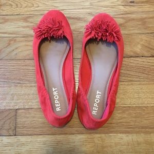 Report Footwear Moulay Fringe Ballet Flat